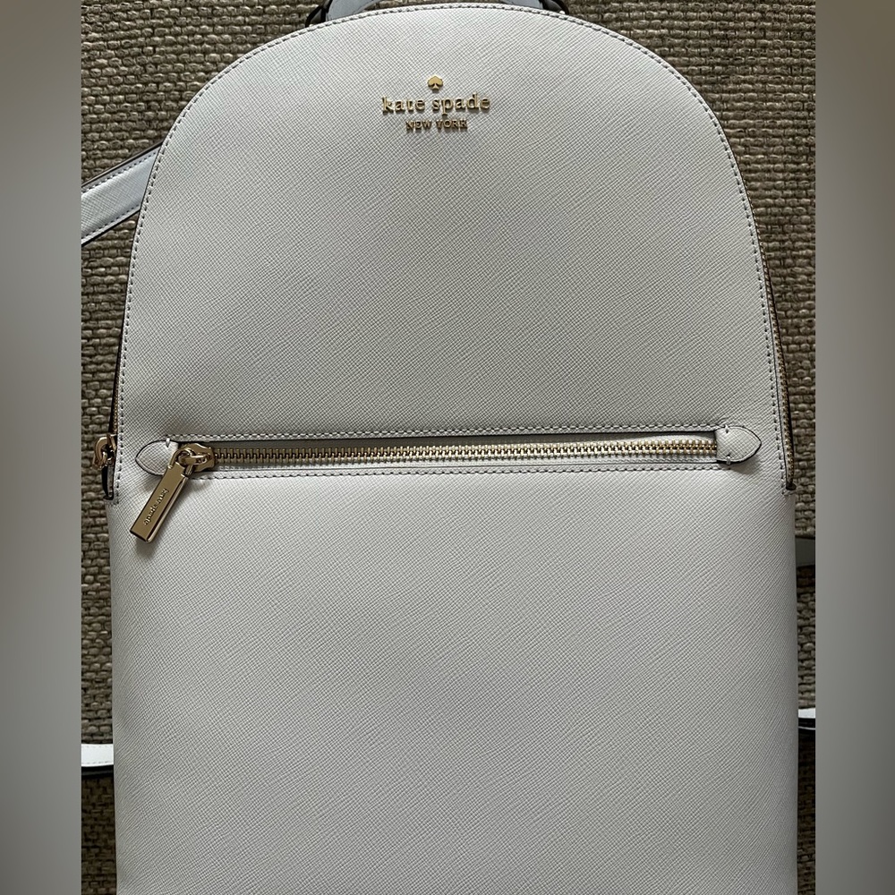 Kate Spade ivory backpack